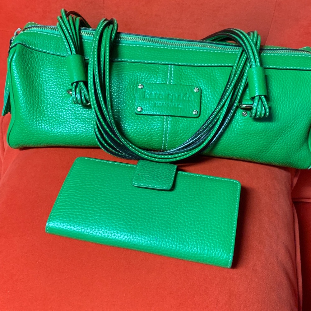 Kate Spade handbag and checkbook